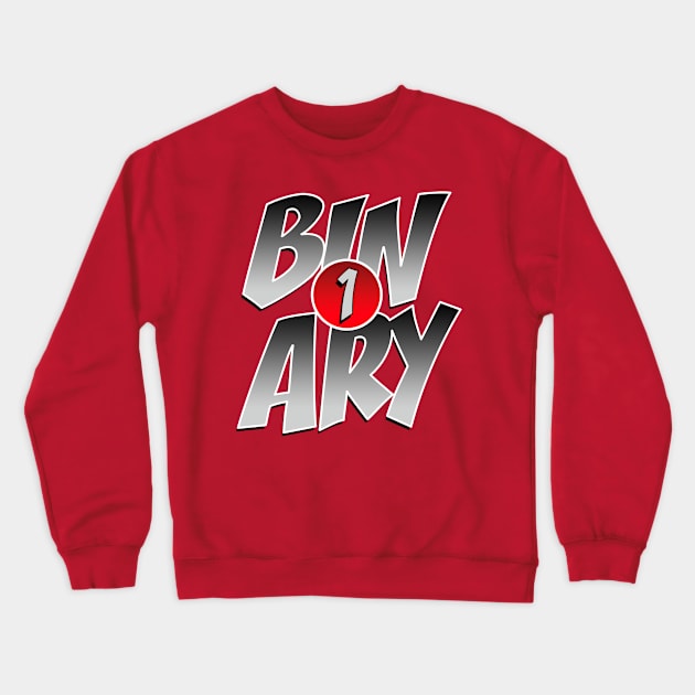 BINARY Crewneck Sweatshirt by ghori